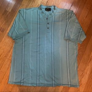 Eddie Bauer Vintage Mint Striped Shirt